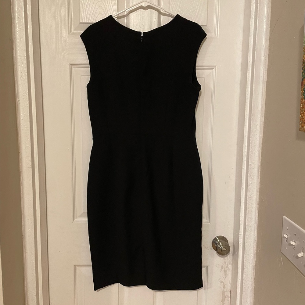 Banana Republic Solid Black Dress